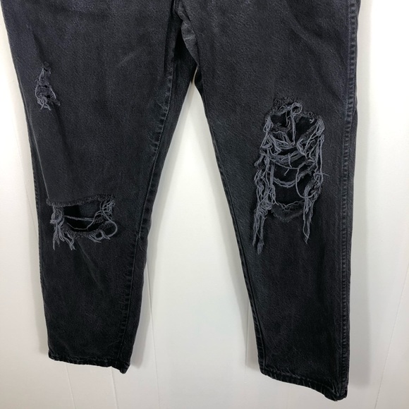 Vintage Wrangler Distressed High Waisted Jeans Sz 32 - Picture 5 of 12